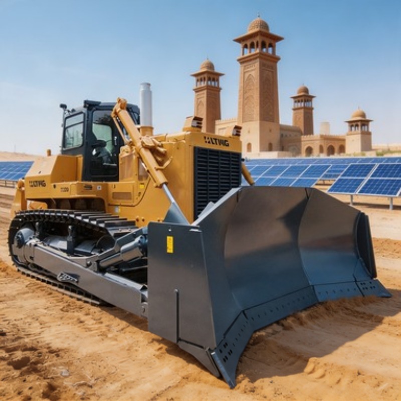 Heavy Equipment In Construction - Бульдозер на гусеничном ходу SD22 мощностью