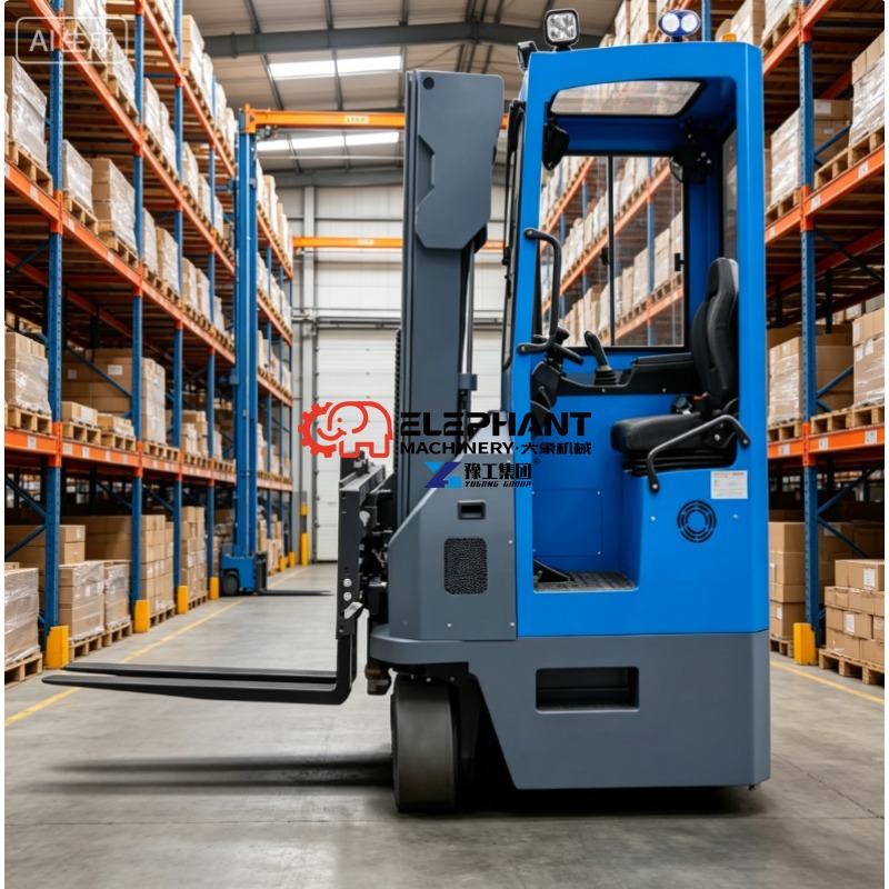 Electric Forklift - Электрический вилочный погрузчик-решифтер грузоподъемностью 3 тонны