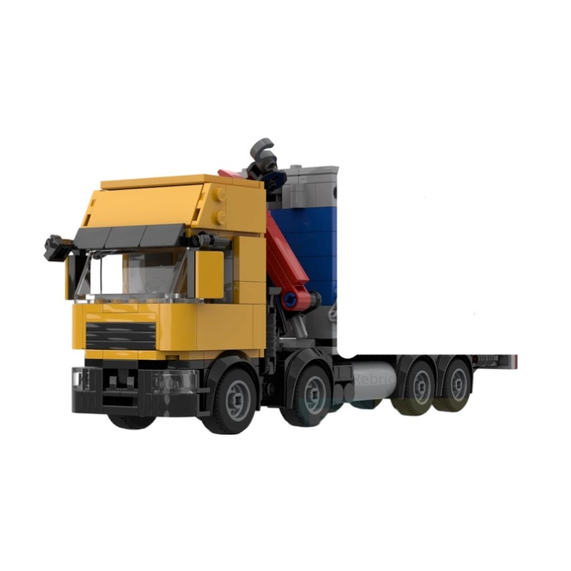 Vehicle Heavy Equipment - Грузовик-кран повышенной проходимости MOC, строительные блоки,