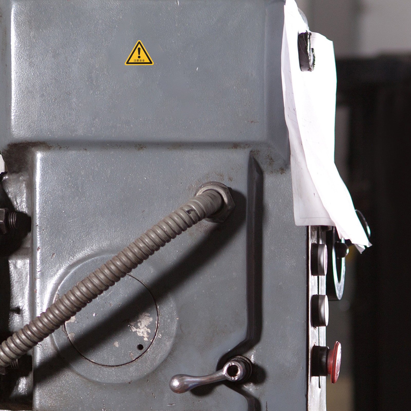 Heavy Equipment Sign - Набор из 24 предупреждающих наклеек: знаки