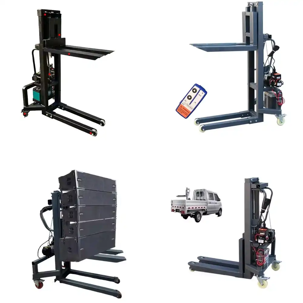 Electric Forklift - Экономичный портативный электрический штабелер с регулируемой