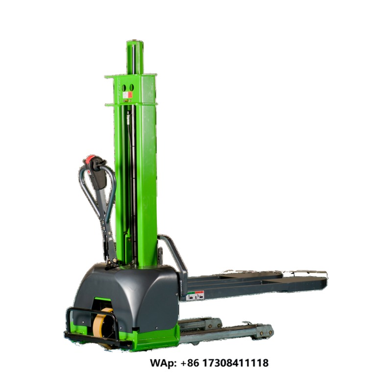 Electric Forklift - Электрический самозагружающийся штабелер 1000 кг, 1300