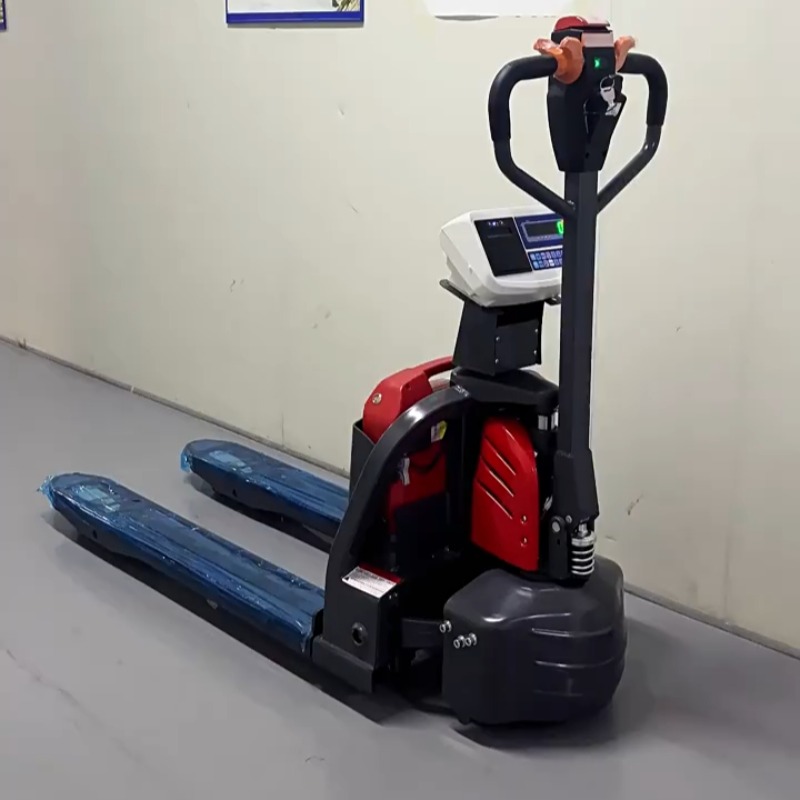 Electric Forklift - Электрический вилочный погрузчик с функцией взвешивания