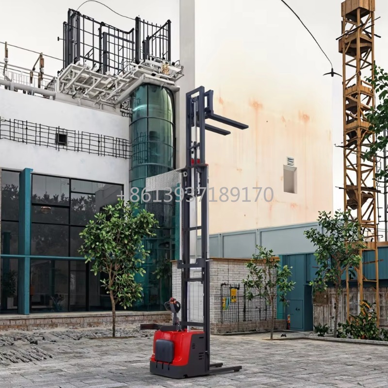 Электрический штабелер с трипл – обзор и цена Electric Forklift