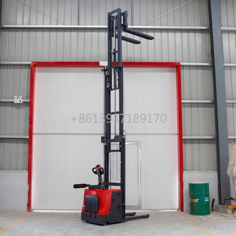 Электрический штабелер с трипл – обзор и цена Electric Forklift