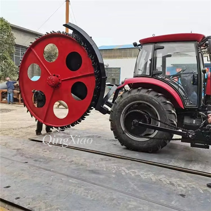 Дисковый траншеекопатель с при – обзор и цена Heavy Equipment Trencher