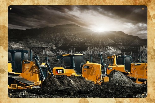 Металлическая табличка с изобр – обзор и цена Heavy Equipment Sign